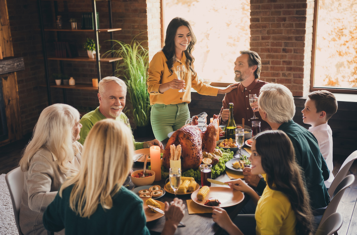 Gatherings with Friends & Family